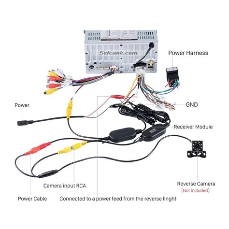 how to wire reverse camera pioneer 
